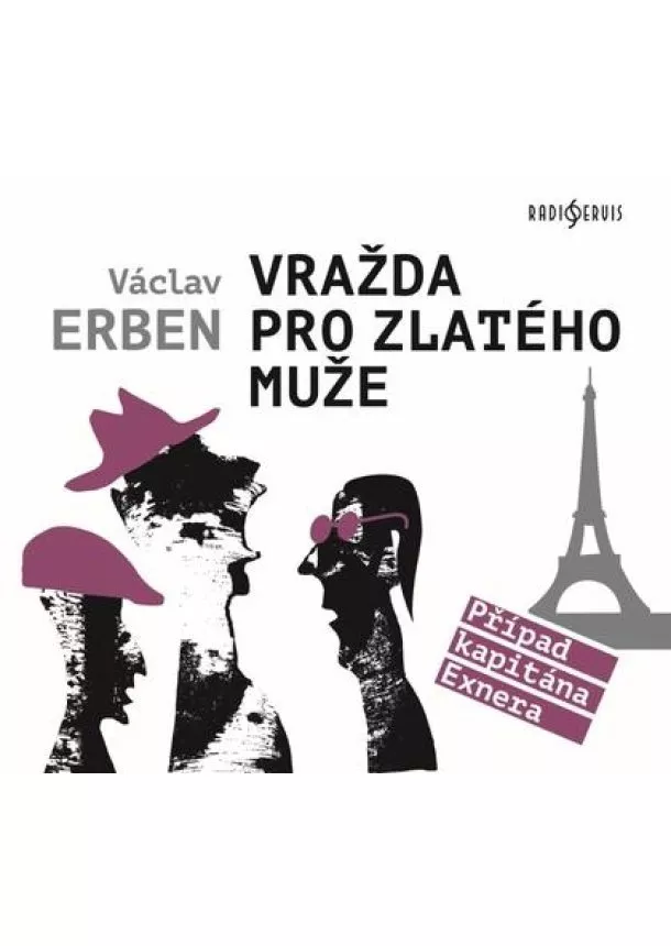 Český rozhlas/Radioservis - Vražda pro Zlatého muže - CDmp3 (Čte Tomáš Jirman)