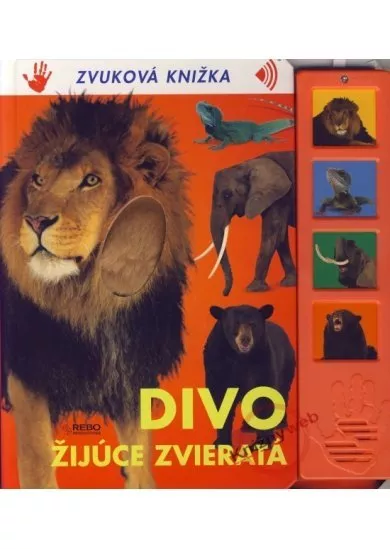 Divo žijúce zvieratá - Zvuková knižka