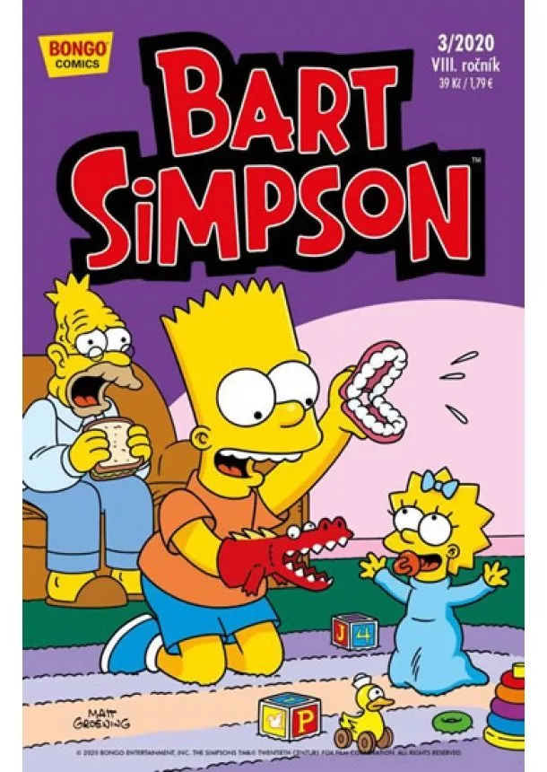kolektiv - Simpsonovi - Bart Simpson 3/2020