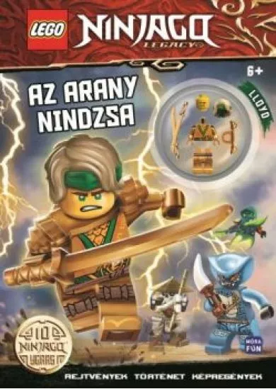 Lego Ninjago: Az arany nindzsa foglalkoztatókönyv - Lloyd minifigurával