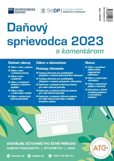 Daňový sprievodca 2023 - s komentárom