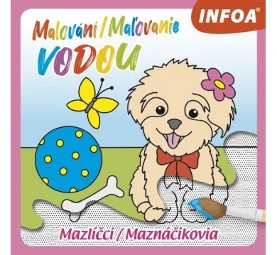 Malování / Maľovanie vodou - Mazlíčci / Maznáčikovia