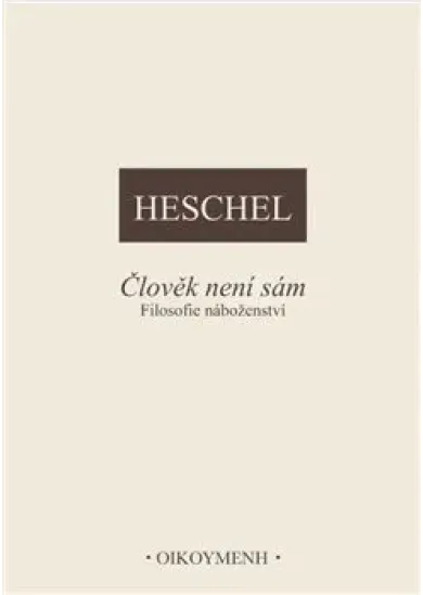 Člověk není sám - Filosofie náboženství