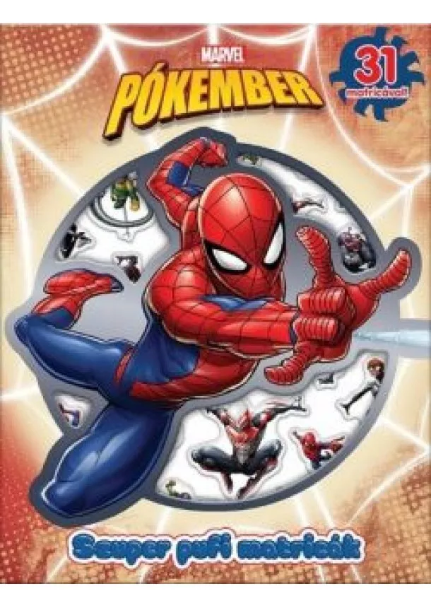 Marvel - Pókember: Szuper pufi matricák