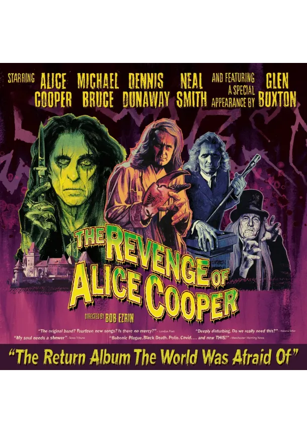 Alice Cooper, EDEL / EAR MUSIC - Alice Cooper:  The Revenge Of Alice Cooper (Yellow Vinyl)