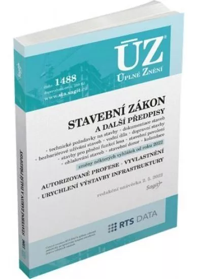 ÚZ 1488 Stavební zákon