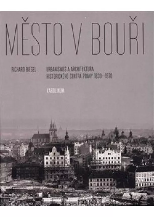 Richard Biegel - Město v bouři - Urbanismus a architektura historického centra Prahy (1830-1970)