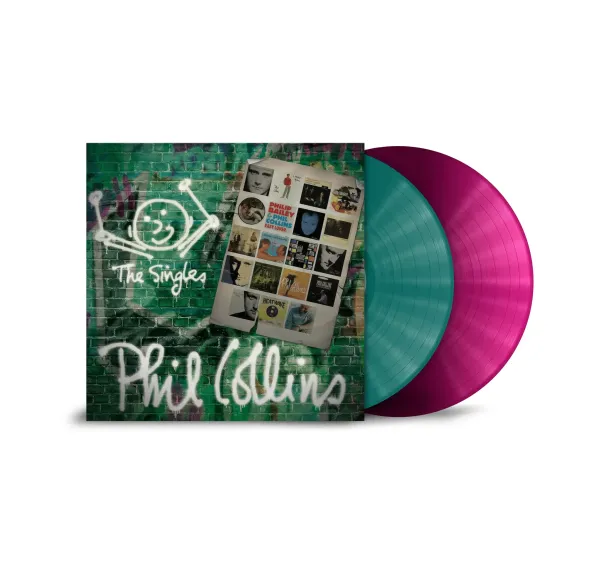 Phil Collins - Phil Collins:  The Singles (Limited Magenta & Green Vinyl) / 140Gr. - 2LP