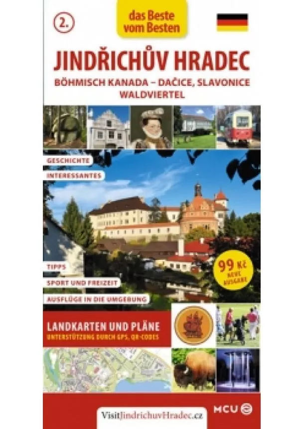 Kolektív autorov - Jindřichův Hradec - kapesní průvodce/německy