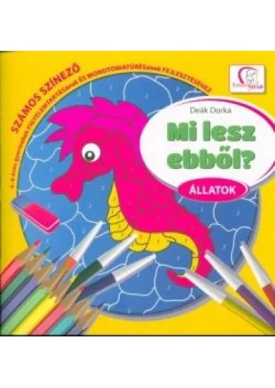 Mi lesz ebből? - Állatok /Számos színező