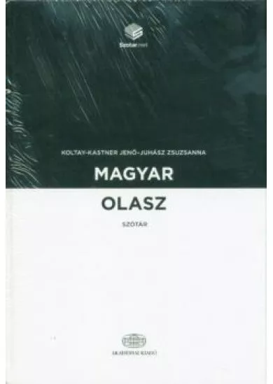 Magyar-olasz szótár + online szótárcsomag