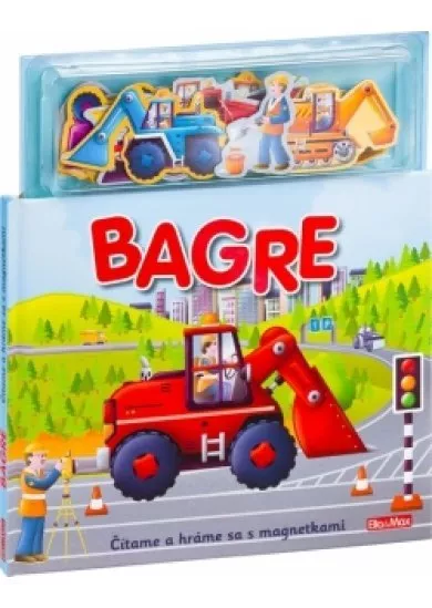 Bager - Knižka s magnetkami