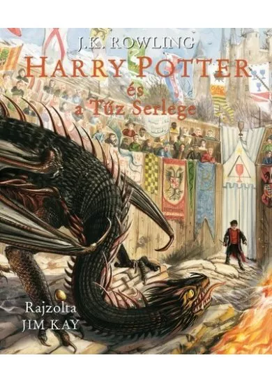Harry Potter és a Tűz Serlege - Illusztrált kiadás (új kiadás)
