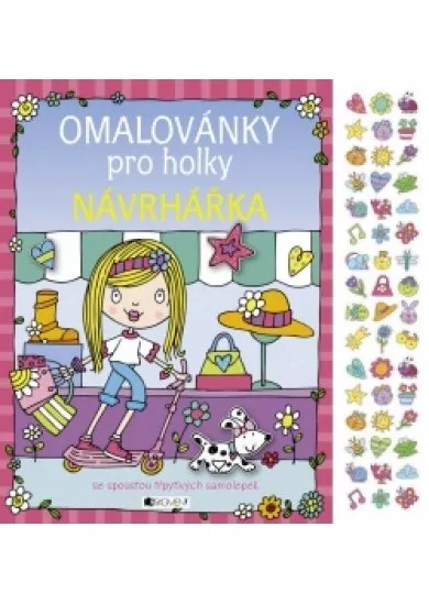Omalovánky pro holky – Návrhářka