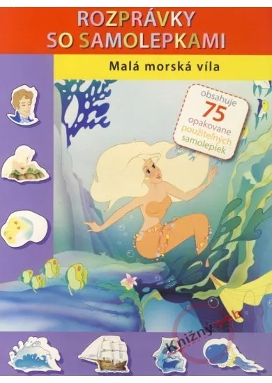 Malá morská víla - Rozprávky so samolepkami