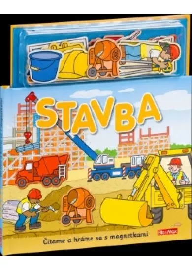 Stavba - Knižka s magnetkami