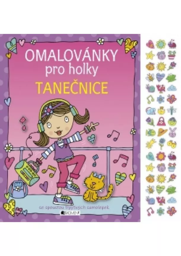 autora nemá - Omalovánky pro holky – Tanečnice