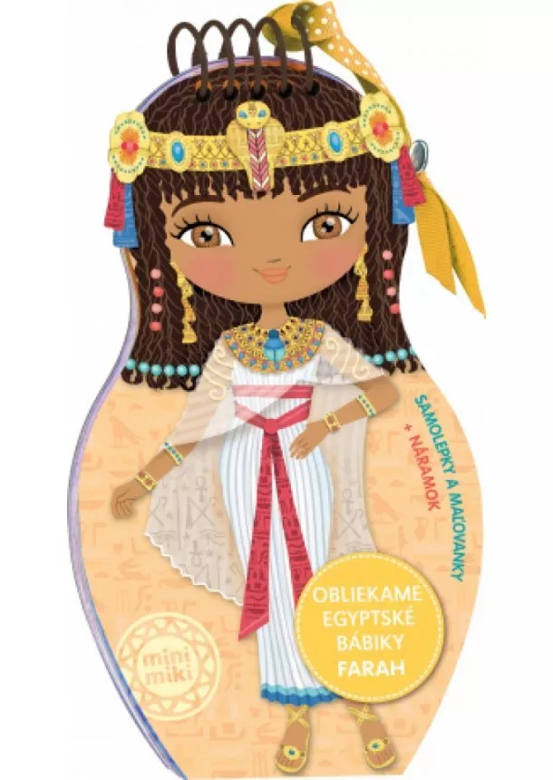 kol. - Obliekame egyptské bábiky - Farah