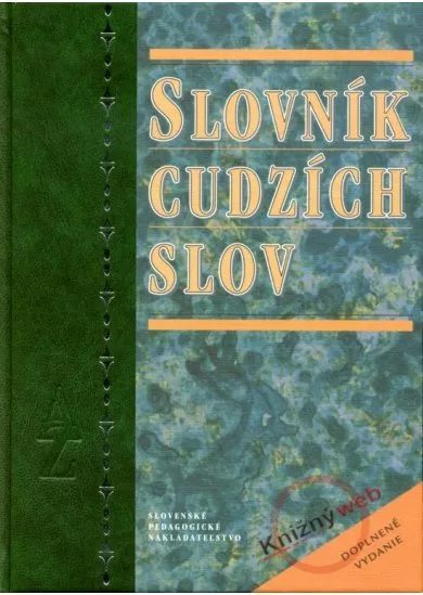 Slovník cudzích slov - doplnené 3.vydanie