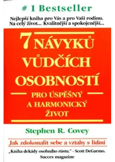 7 návyků vůdčích osobností - Pro úspěšný a harmonický život