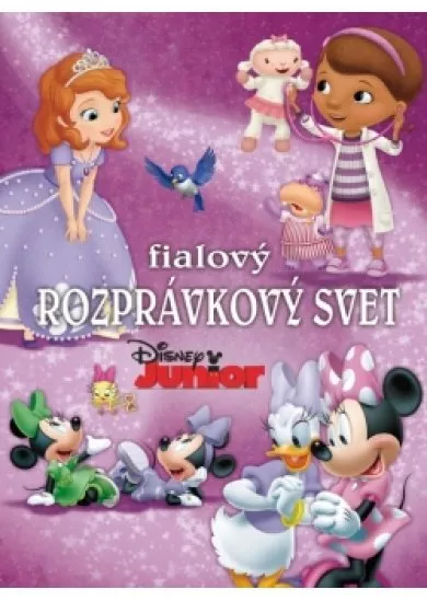 Disney Junior - Rozprávkový svet - fialový
