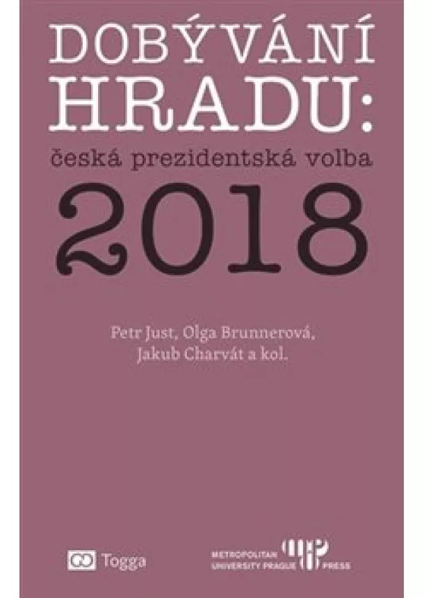 Olga Brunnerová, Jakub Charvát, Petr Just - Dobývání Hradu: česká prezidentská volba 2018