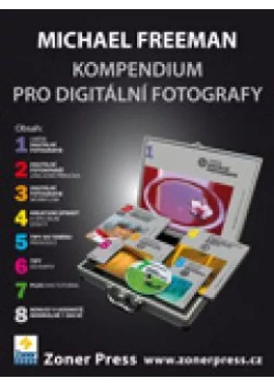 Kompendium pro digitální fotografy - kufr knih - 5 knih různých velikostí + skládačka