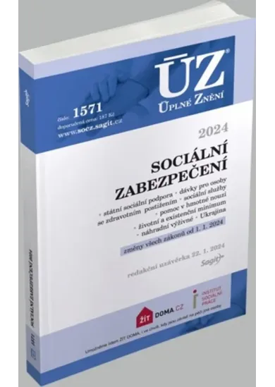 ÚZ 1571 Sociální zabezpečení
