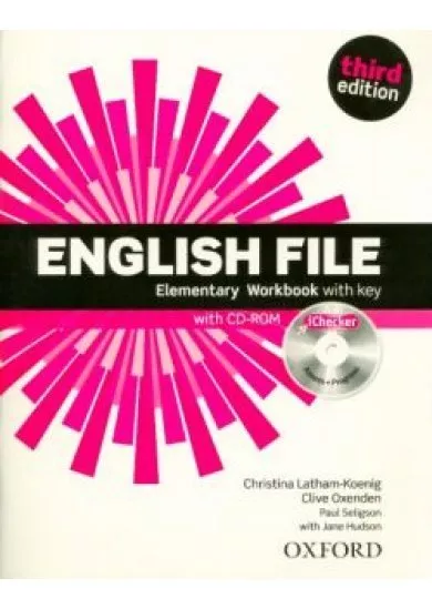 English File 3/e 1 Elementary Workbook with Answer Key and iChecker