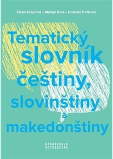 Tematický slovník češtiny, slovinštiny a makedonštiny