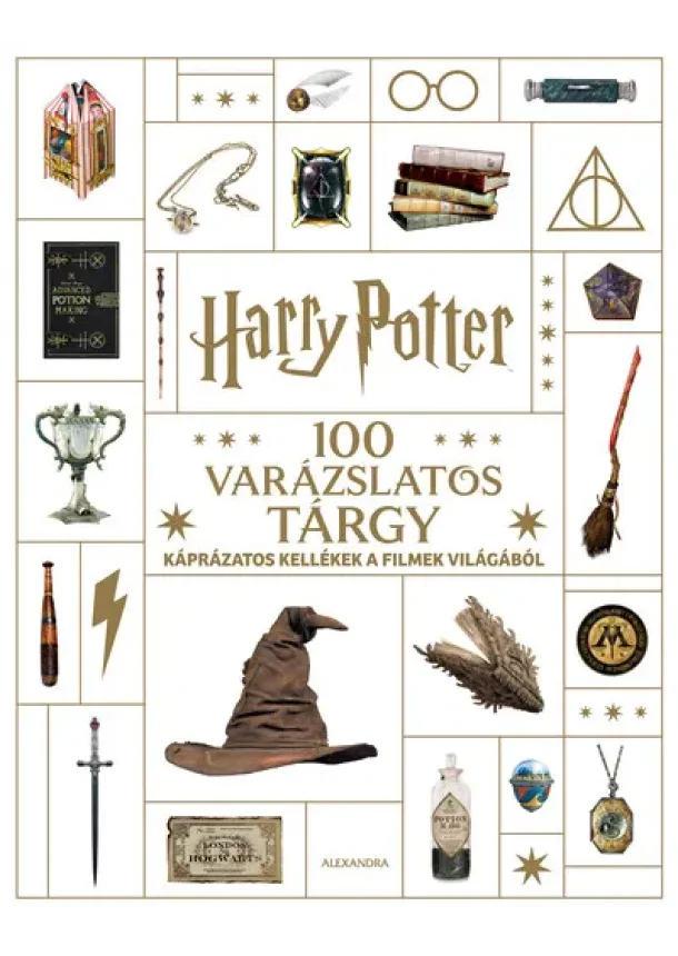 Jody Revenson - Harry Potter - 100 varázslatos tárgy - Káprázatos kellékek a filmek világából