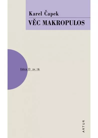 Věc Makropulos - 3.vydání