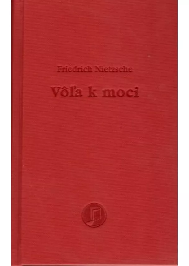 Friedrich Nietzsche - Vôľa k moci