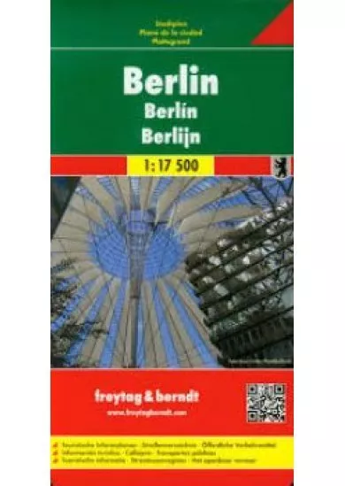 Berlin mapa mesta 1:17 500