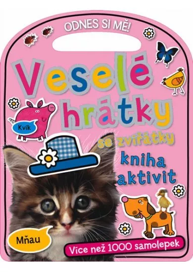 Veselé hrátky se zvířátky – kniha aktivit