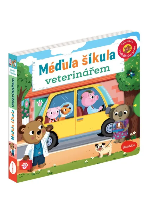 Méďula Šikula veterinářem - Obrázky s pohyblivými prvky