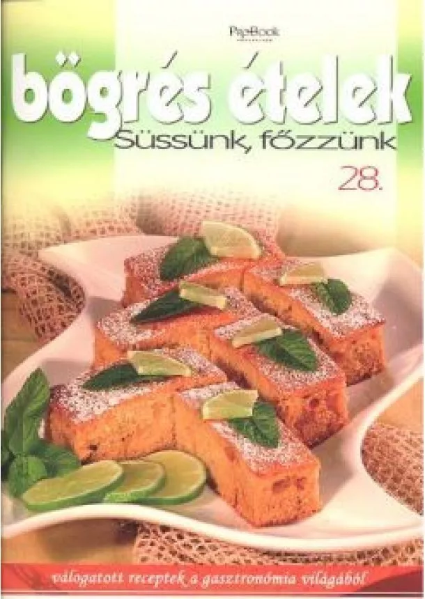 VÁLOGATÁS - BÖGRÉS ÉTELEK