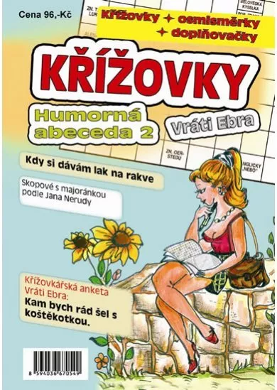 Křížovky - Humorná abeceda 2 Vráti Ebra