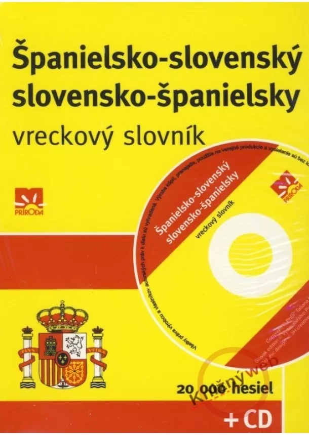Kolektív - Španielsko-slovenský slovensko-španielsky vreckový slovník + CD