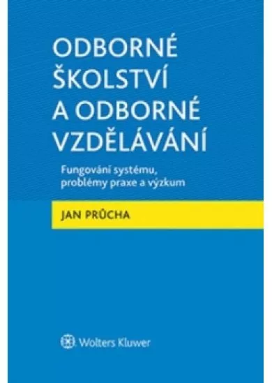 Odborné školství a odborné vzdělávání -