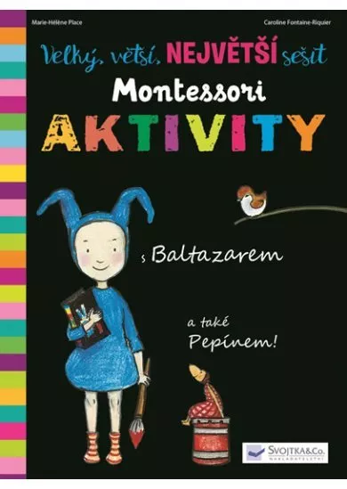 Velký, vetší, největší sešit Montessori aktivity