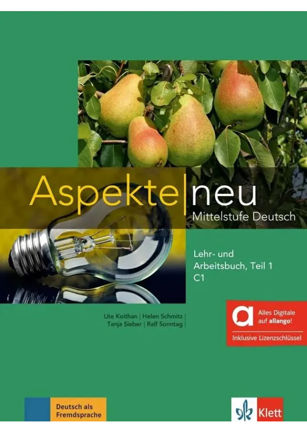 Aspekte neu C1 – Hybride Ausgabe – Lehr./Arbeitsbuch Teil 1 + MP3 allango.net + Lizenz (24 Monate)