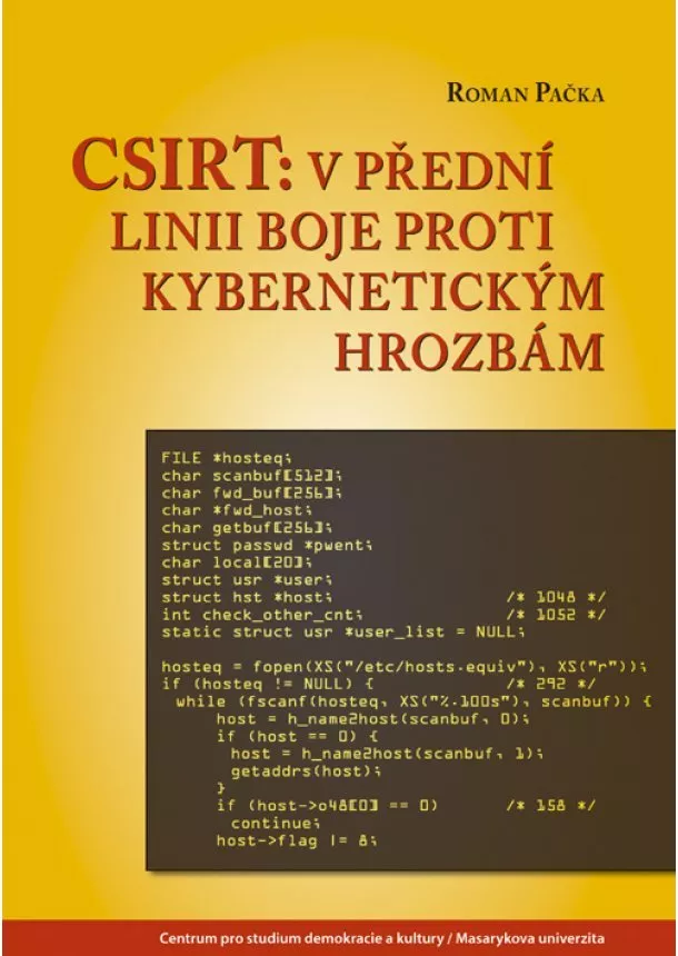 Roman Pačka - CSIRT: v přední linii boje proti kybernetickým hrozbám