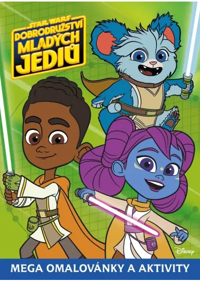 Star Wars - Dobrodružství mladých Jediů - Mega omalovánky a aktivity