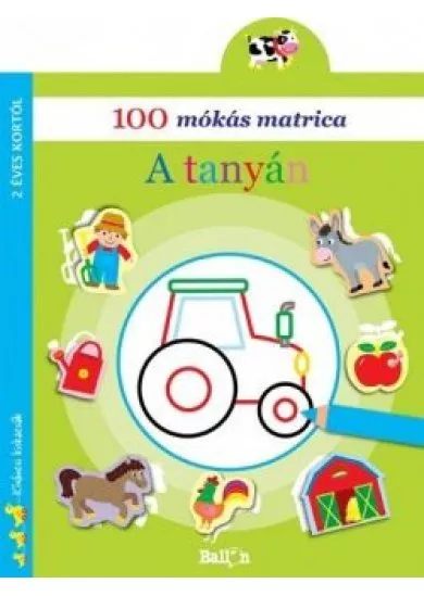 100 mókás matrica - A tanyán