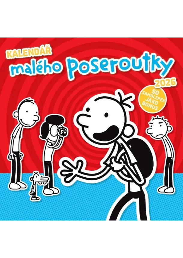 Jeff Kinney - Kalendář malého poseroutky 2026
