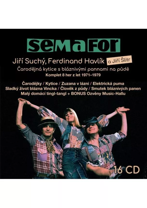 Semafor, Supraphon - Komplet her z let 1971-1979 - 16 CD