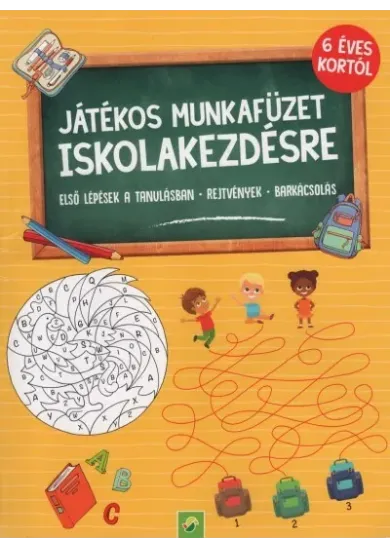 Játékos munkafüzet iskolakezdésre - 6 éves kortól