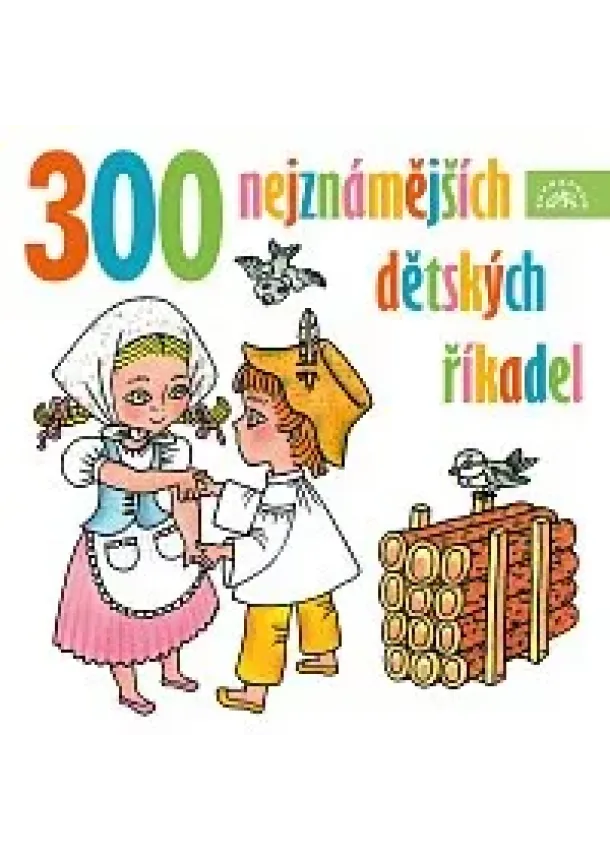 Various artists, Supraphon - Variois:  300 nejznámějších dětských říkadel - MP3-CD - MP3-CD