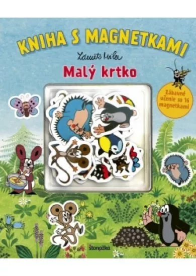 Kniha s magnetkami: Malý krtko